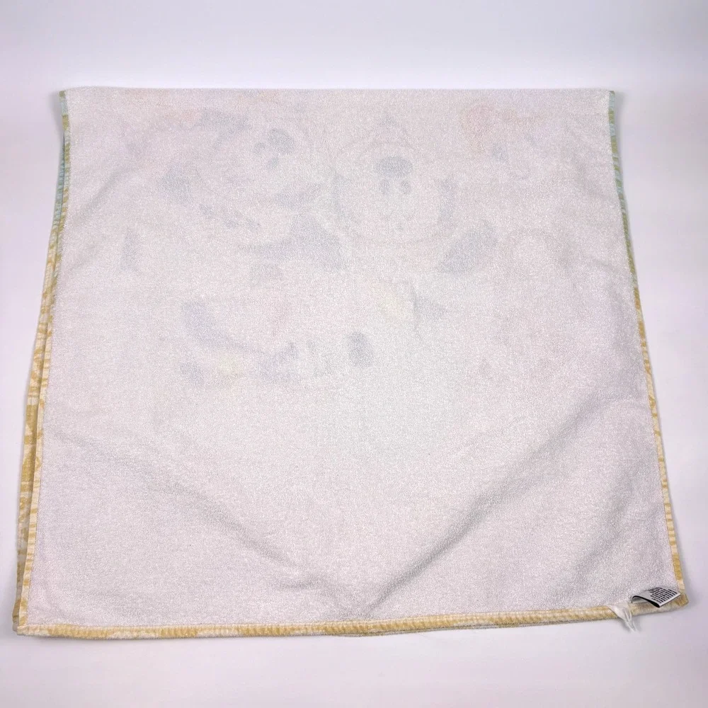 VTG Disney Parks Animal Kingdom Oversized Heavy Weight‎ Beach Towel Fab 5 Mickey